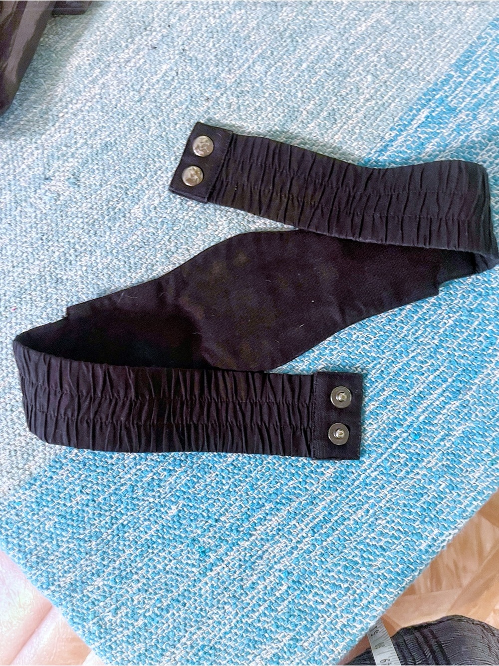 Sfera Studded Statement Black Vintage Waist Belt Sz : Small - Picture 7 of 7